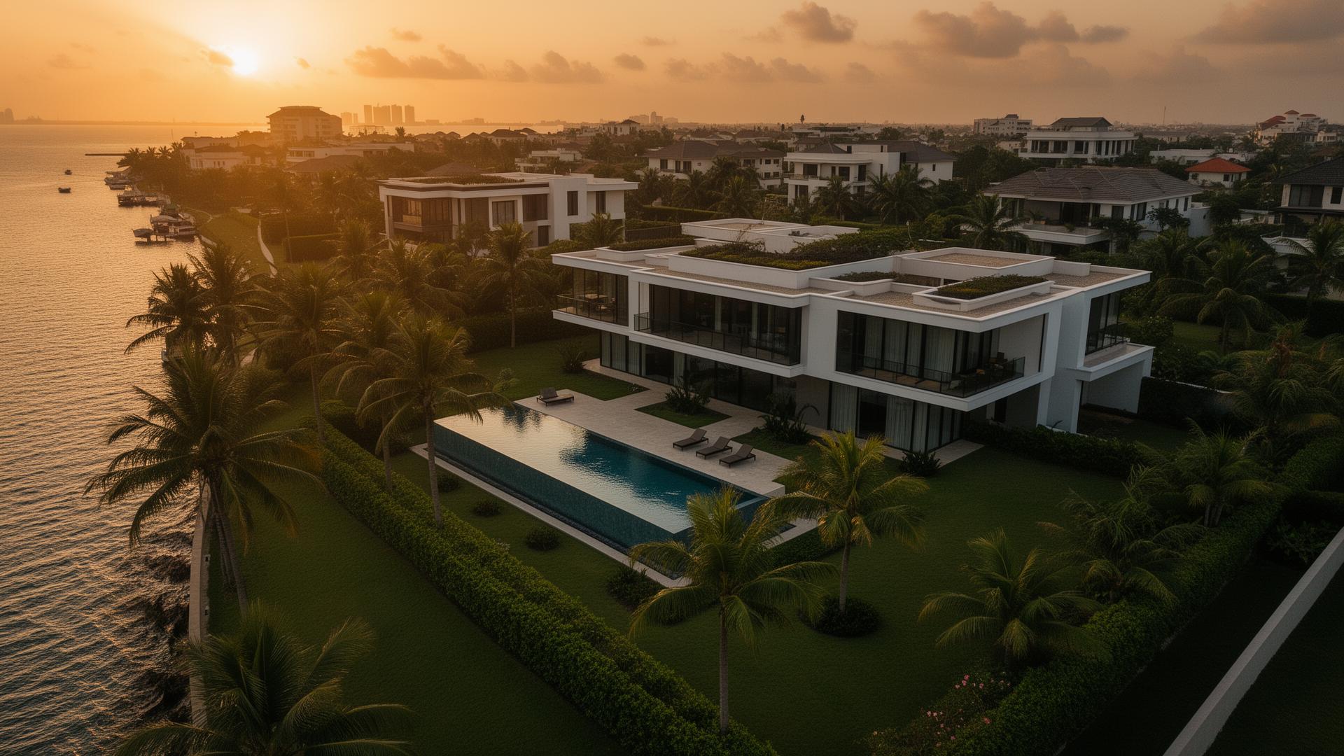 Luxury Lagos waterfront